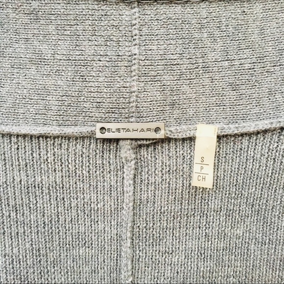 Elie TAHARI 100% Extrafine Merino Wool Cardigan S - Picture 6 of 10